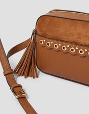 Tess Stud Cross-Body Bag, , large