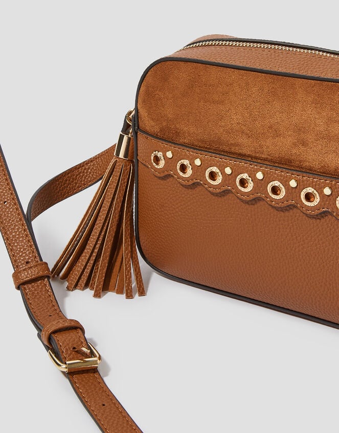 Tess Stud Cross-Body Bag, , large