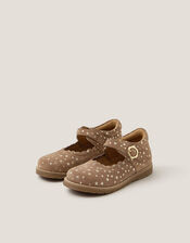 Toddler Leather Mary Janes, Gold (GOLD), large