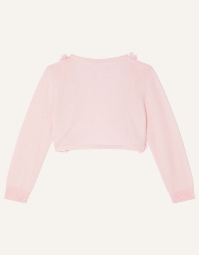 Baby Flora 3D Flower Cardigan, Pink (PINK), large
