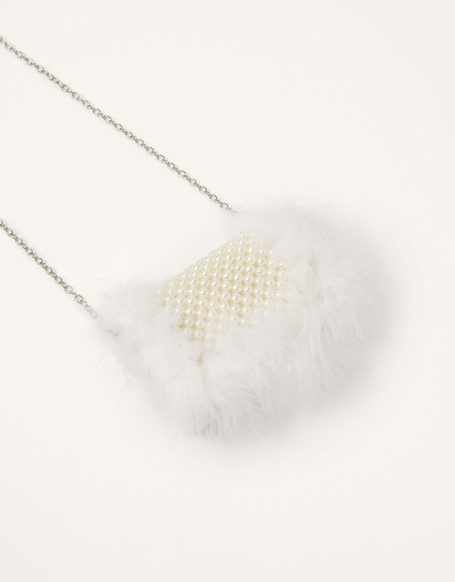 Showtime Fluffy Pearl Bag, , large