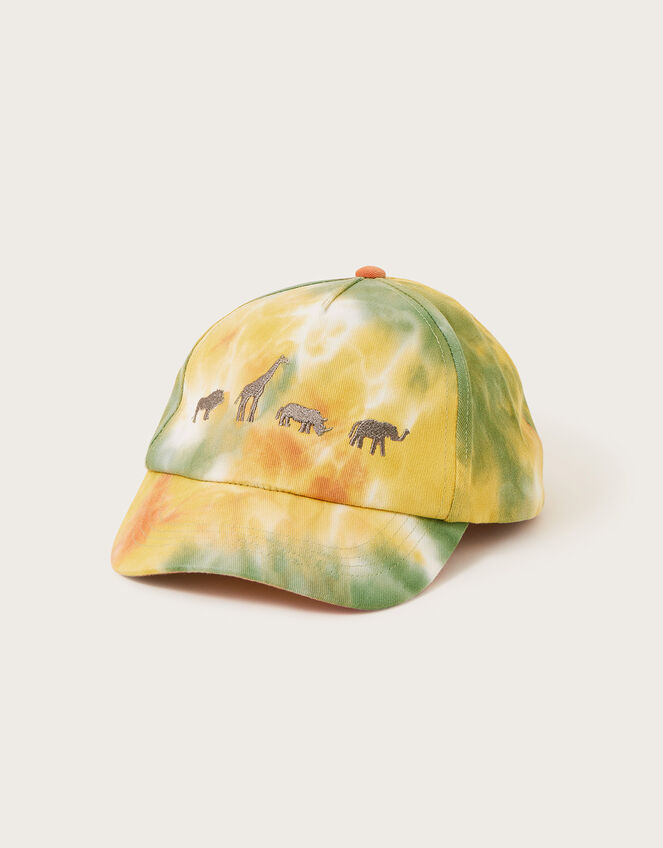 Tie Dye Embroidered Animal Cap, Multi (MULTI), large