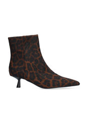 Bibi Lou Sakura Leopard Print Pony Boots, Leopard (LEOPARD), large