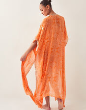 Abby Bandhani Sequin Beach Cover-Up, , large