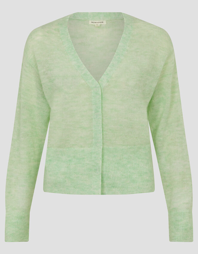 Mia Lightweight Cardigan, Green (MINT), large