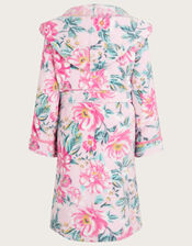 Super-Soft Floral Dressing Gown , Pink (PINK), large
