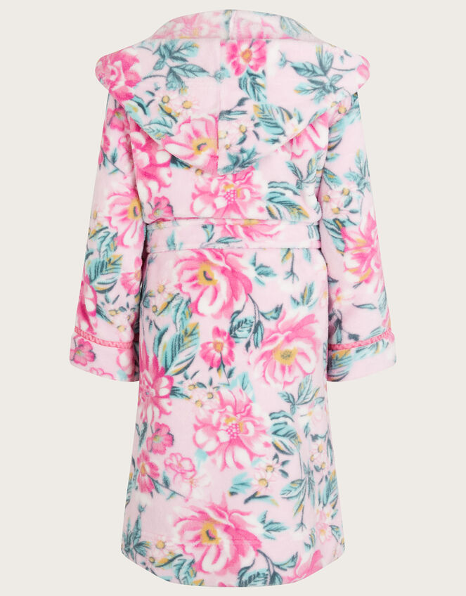 Super-Soft Floral Dressing Gown , Pink (PINK), large