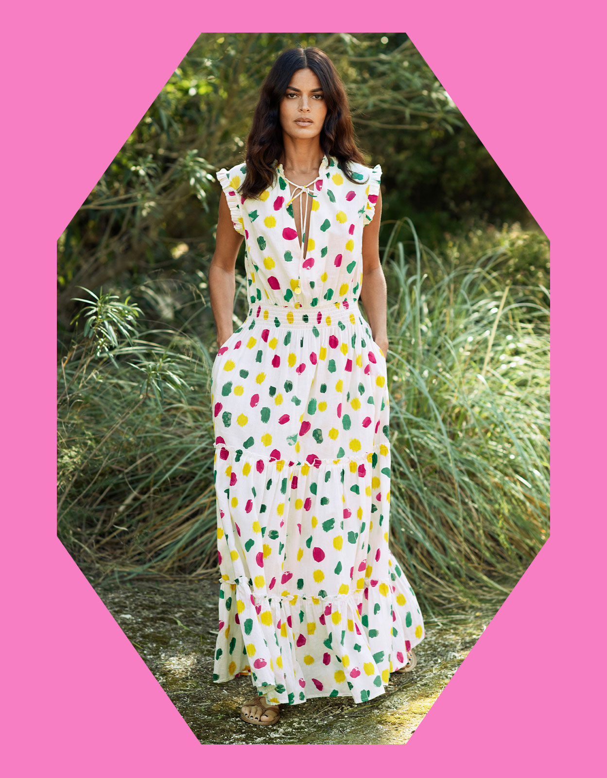 Maxi dress length discount