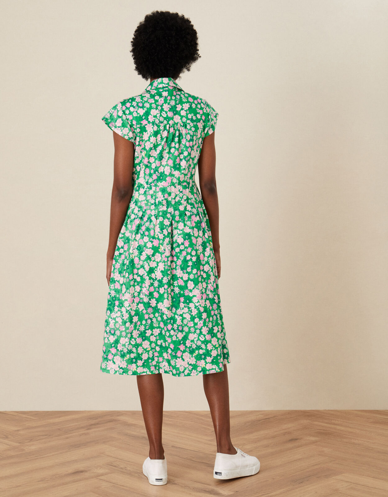 Whistles ditsy blossom dress top
