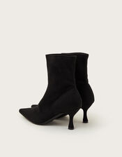 Sophia Heeled Sock Boots, Black (BLACK), large