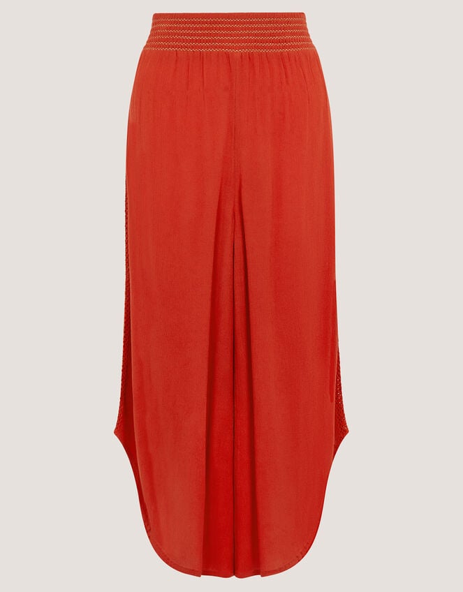 Theresa Culotte Trousers, Orange (RUST), large