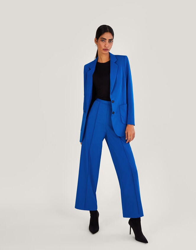 Lauren Plain Blazer Blue | Women's Jackets | Monsoon Global.