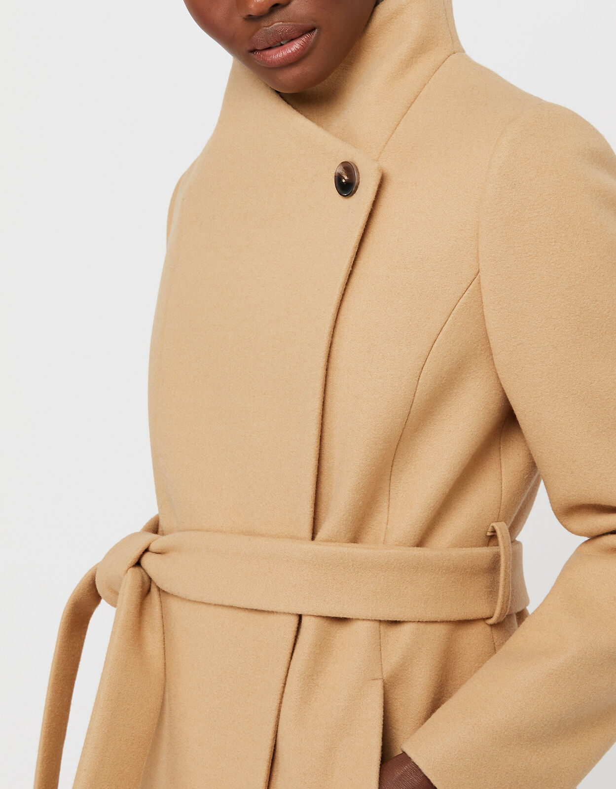 Monsoon shop camel coat