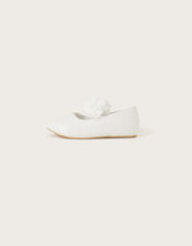 Corsage Walker Shoes, Ivory (IVORY), large