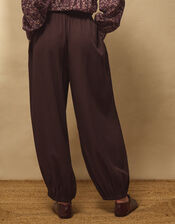 East Laila Balloon Trousers , Brown (DARK BROWN), large