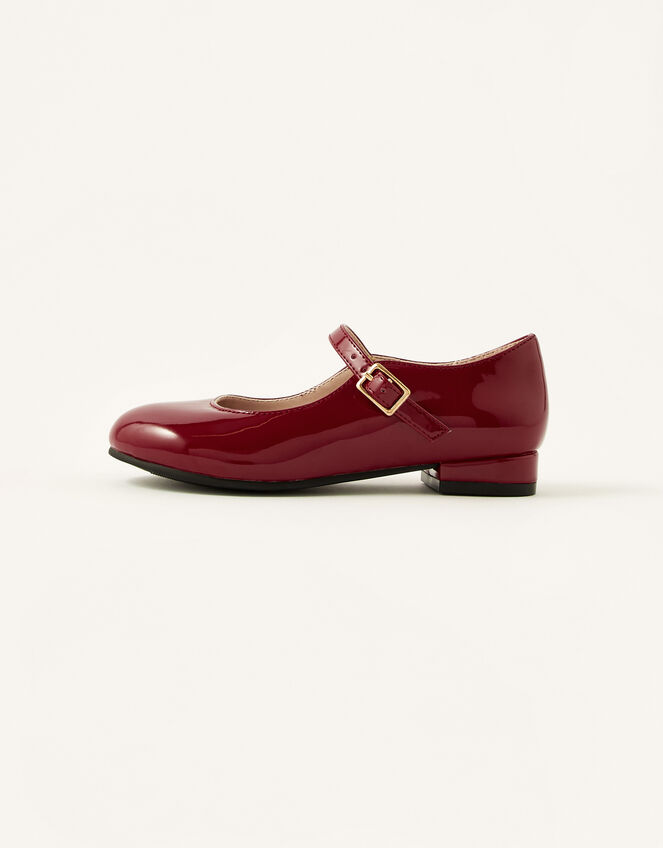 Patent Mini Heels, Red (RED), large