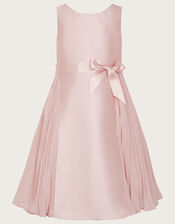 Polly Pleated Dress, Pink (PINK), large