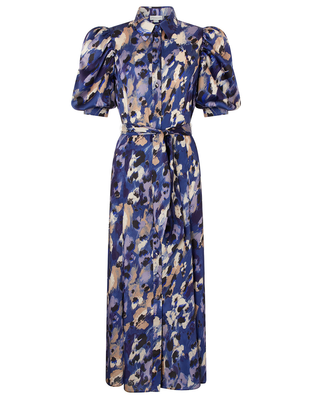 lipsy animal print shirt dress