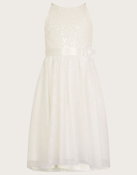 Truth Sequin Maxi Dress, Ivory (IVORY), large