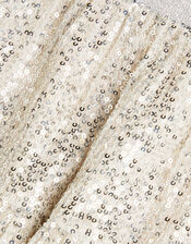 Adele Sequin Skirt, Natural (CHAMPAGNE), large