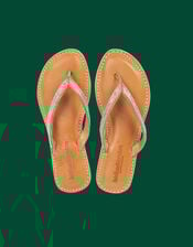 Laidback London Seri Beaded Sandals, Silver (SILVER), large