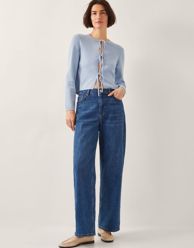 Tula Tie Cardigan, Blue (PALE BLUE), large