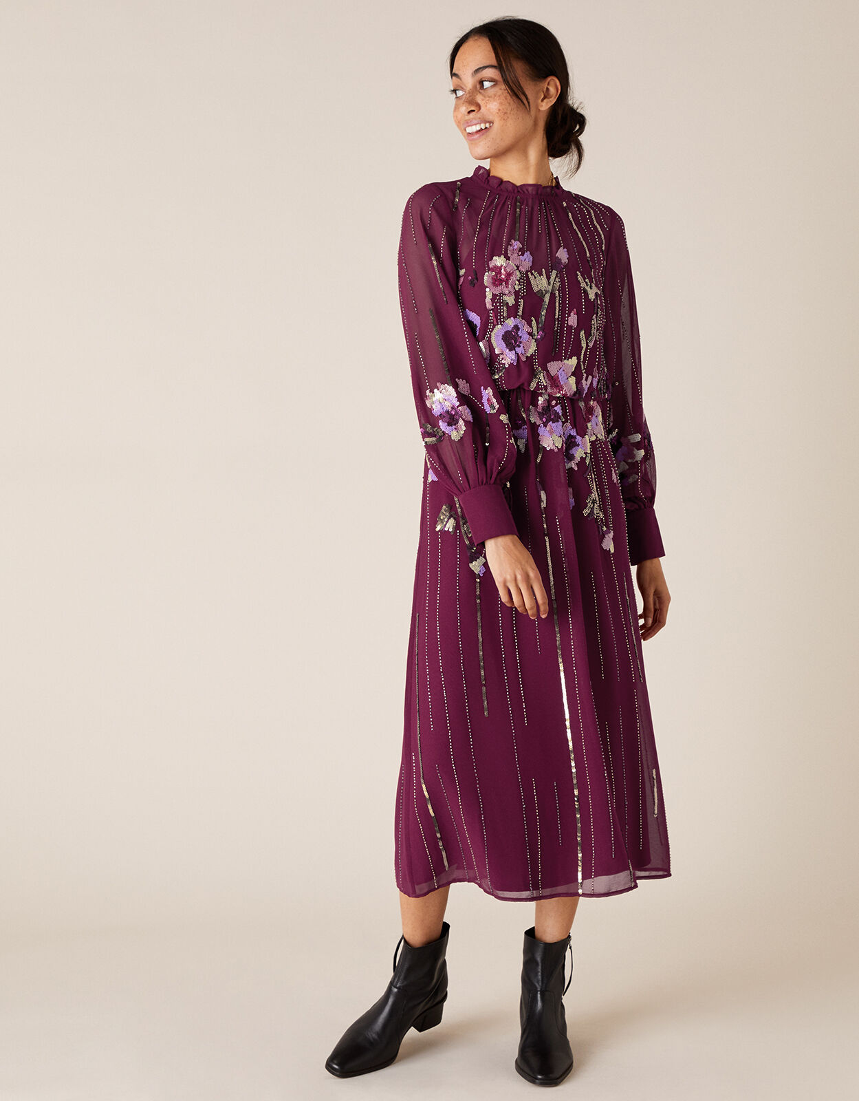 Monsoon berry dress outlet
