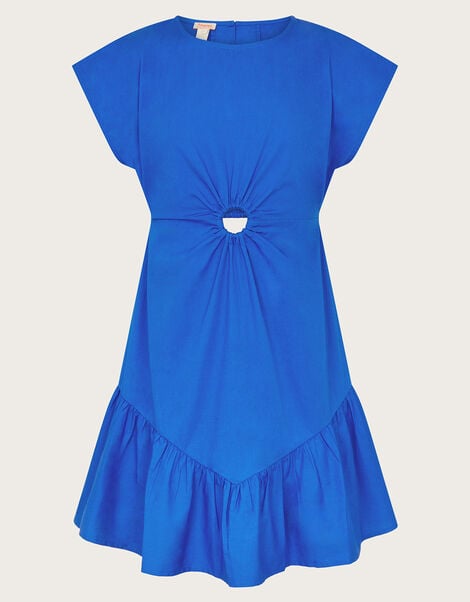 O-Ring Cut-Out Dress, Blue (BLUE), large