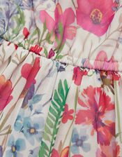 Meadow Printed Chiffon Maxi Dress, Multi (MULTI), large