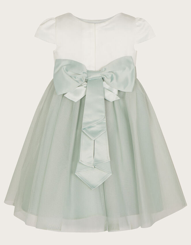 Baby Tulle Bridesmaid Dress, Green (GREEN), large