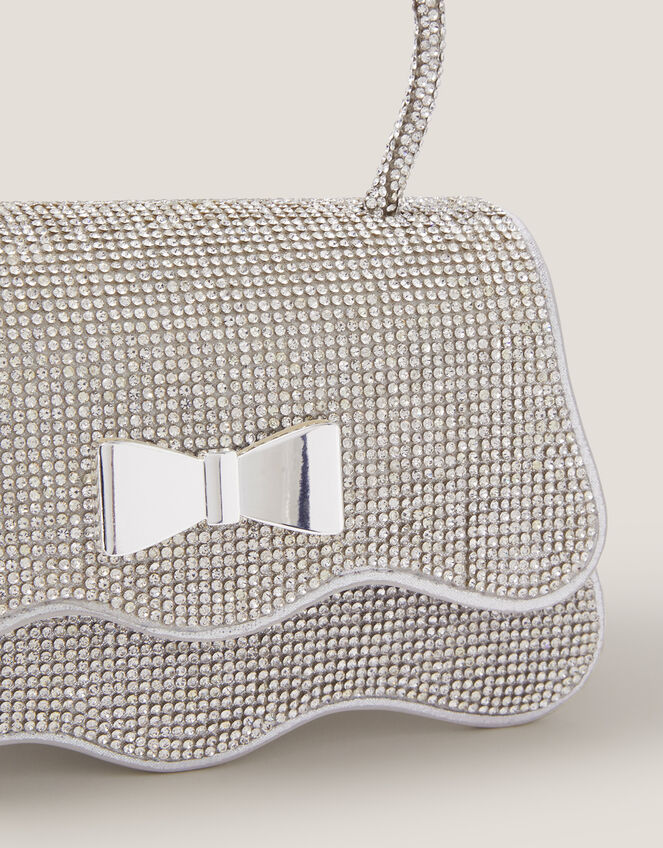 Diamant&eacute; Bow Handbag, , large