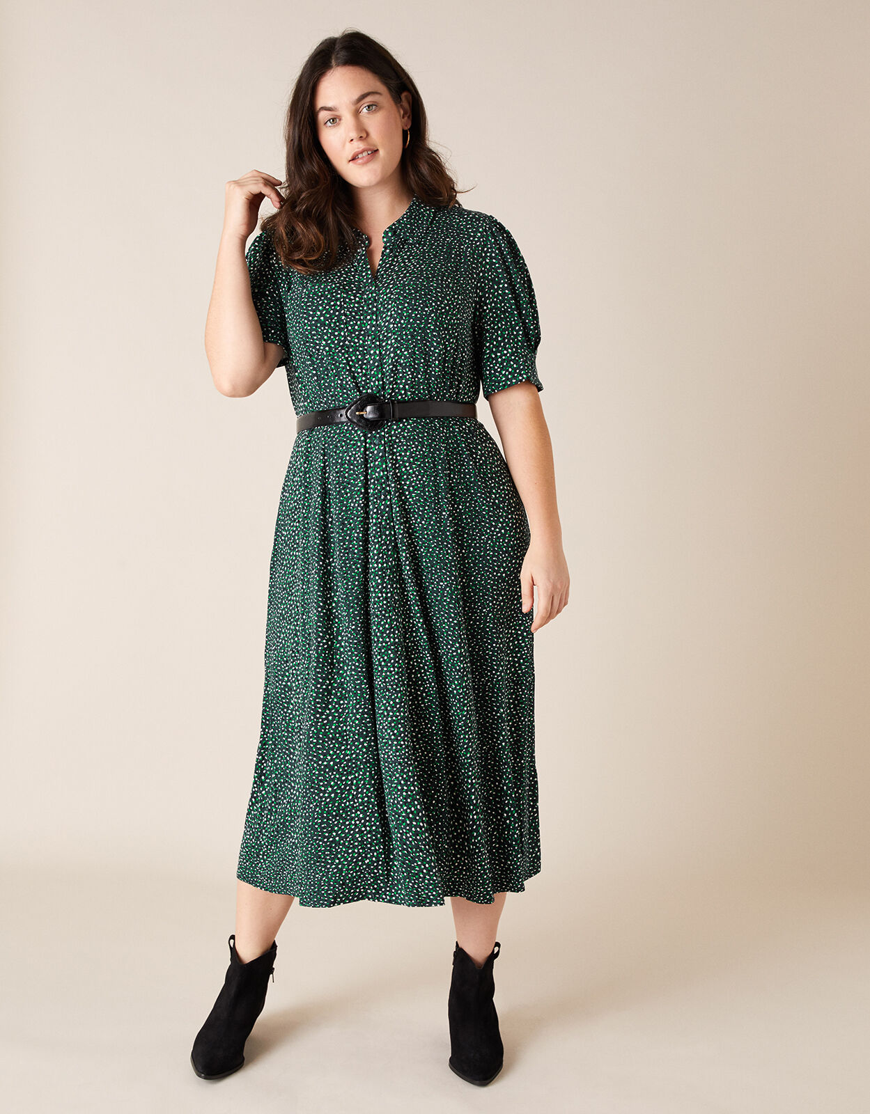 Green jersey dress uk Clearance