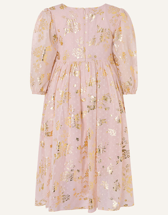 Sundance Foil Chiffon Tunic Dress , Pink (PINK), large