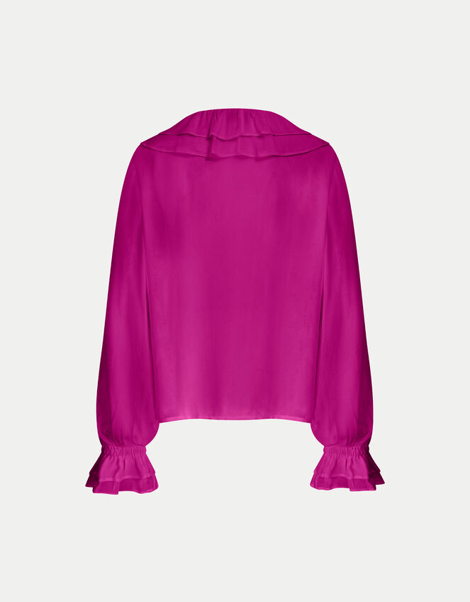 East Ruffle Blouse, Pink (PINK), large