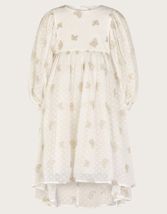 Butterfly Tunic Dress, Cream (CREAM), large