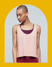 Moonchild Volume Tank Top, Pink (PINK), large