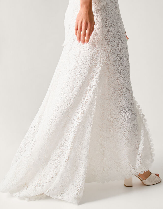 Sienna Lace Maxi Wedding Dress, Ivory (IVORY), large