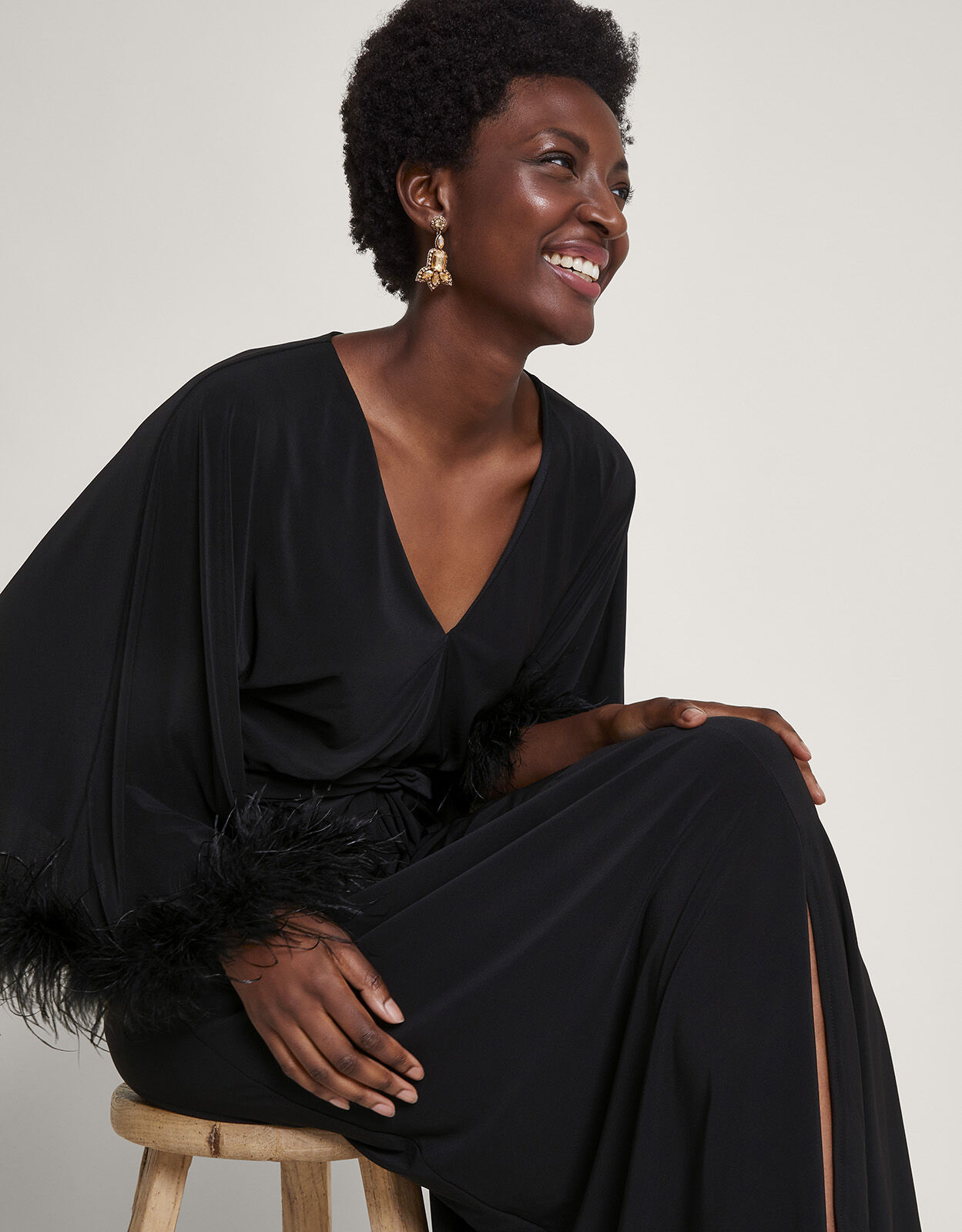 Monsoon new arrivals feather dress