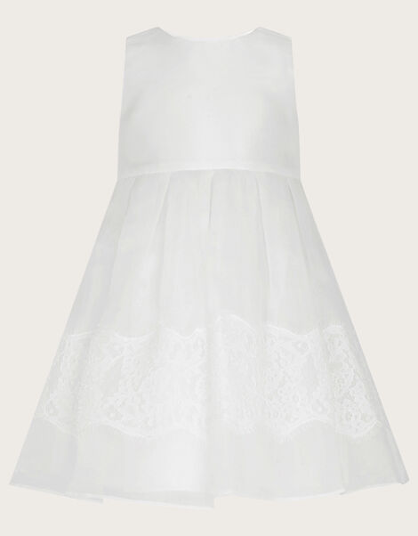 Baby Alovette Lace Communion Dress White, White (WHITE), large