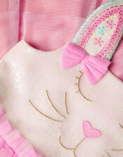 Baby Novelty Bunny Disco Dress, Pink (PINK), large