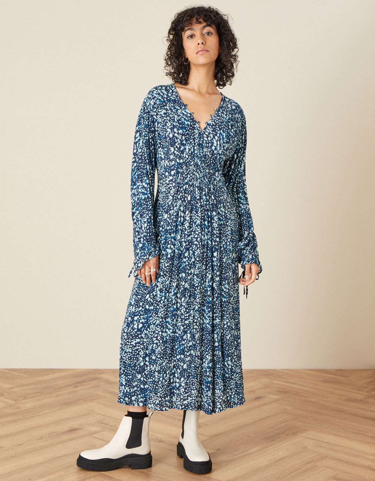 Monsoon animal deals print dress
