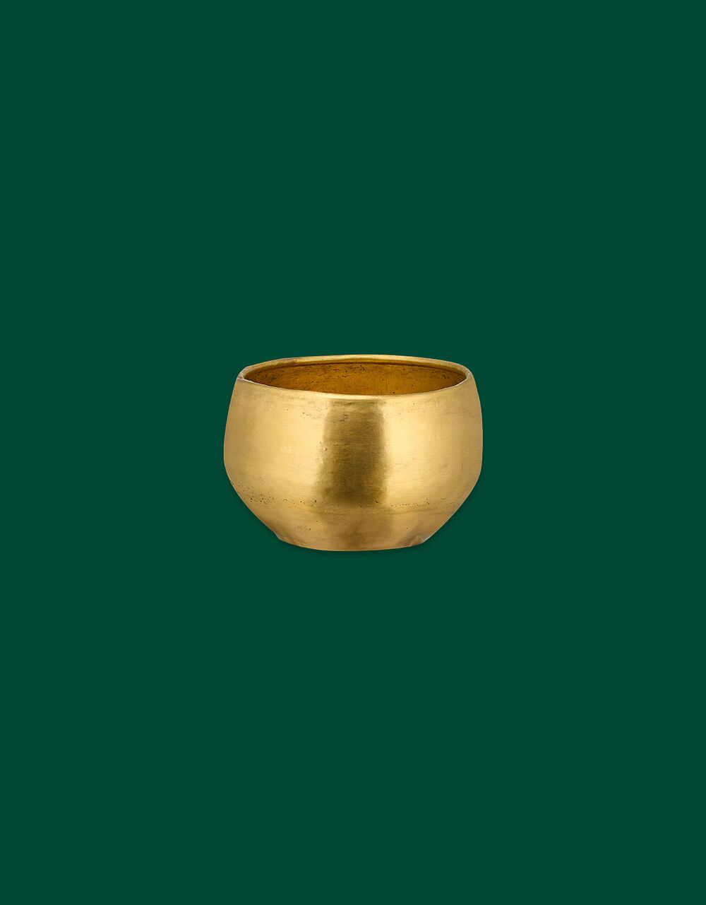 Nkuku Atsu Brass Large Planter, , large
