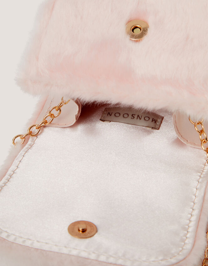 Fluffy Pearl Charm Bag, , large