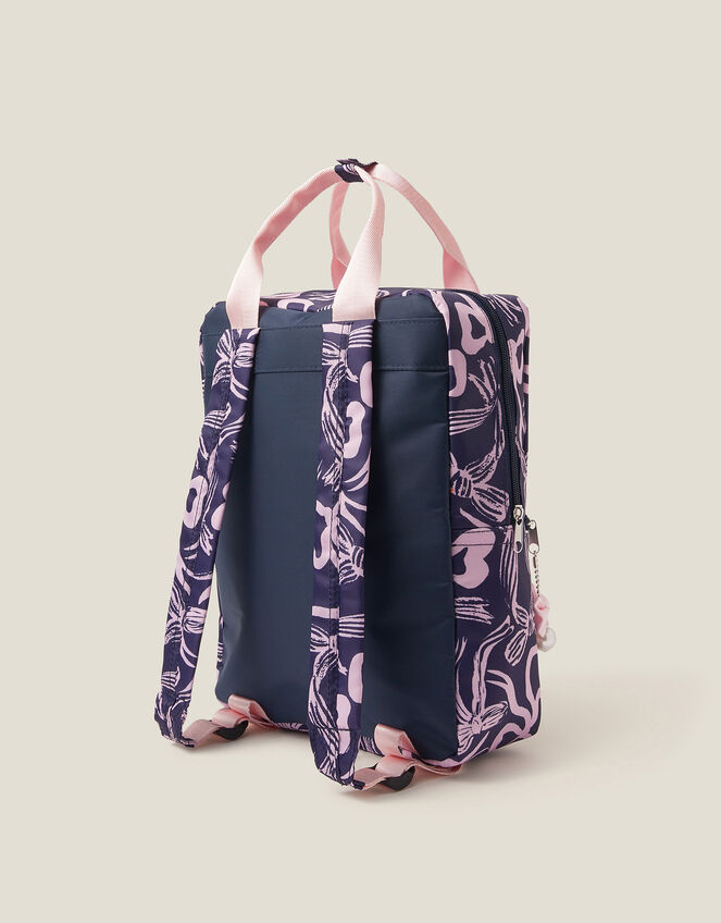 Bow Print School Backpack, , large