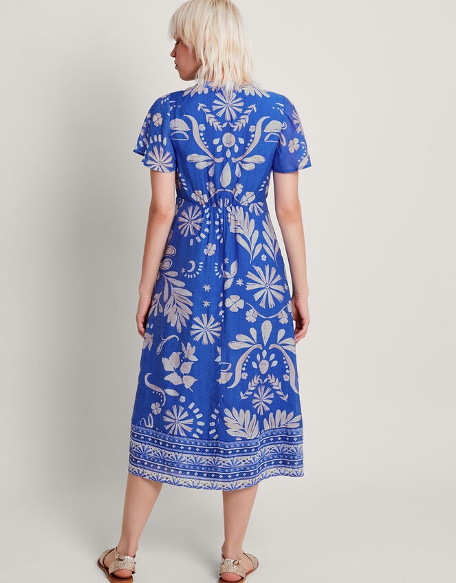 Cleo Tea Dress, Blue (BLUE), large