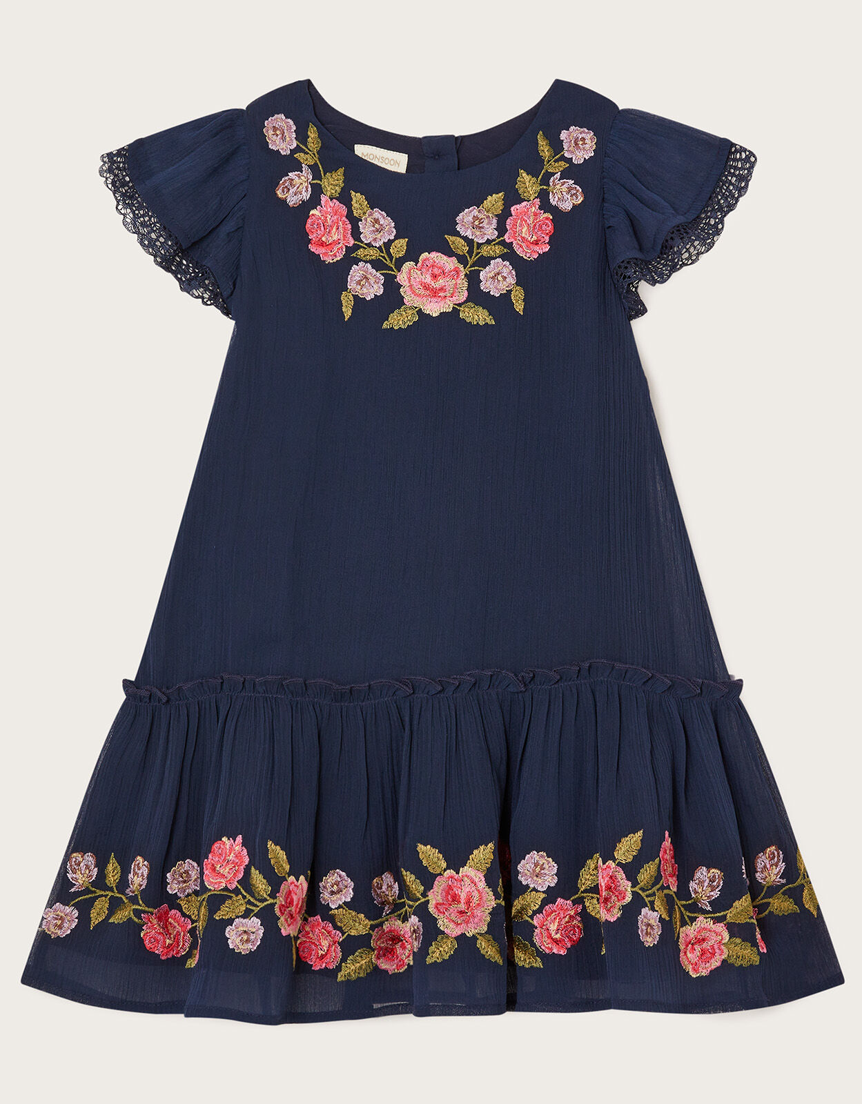 Embroidered baby on sale dress