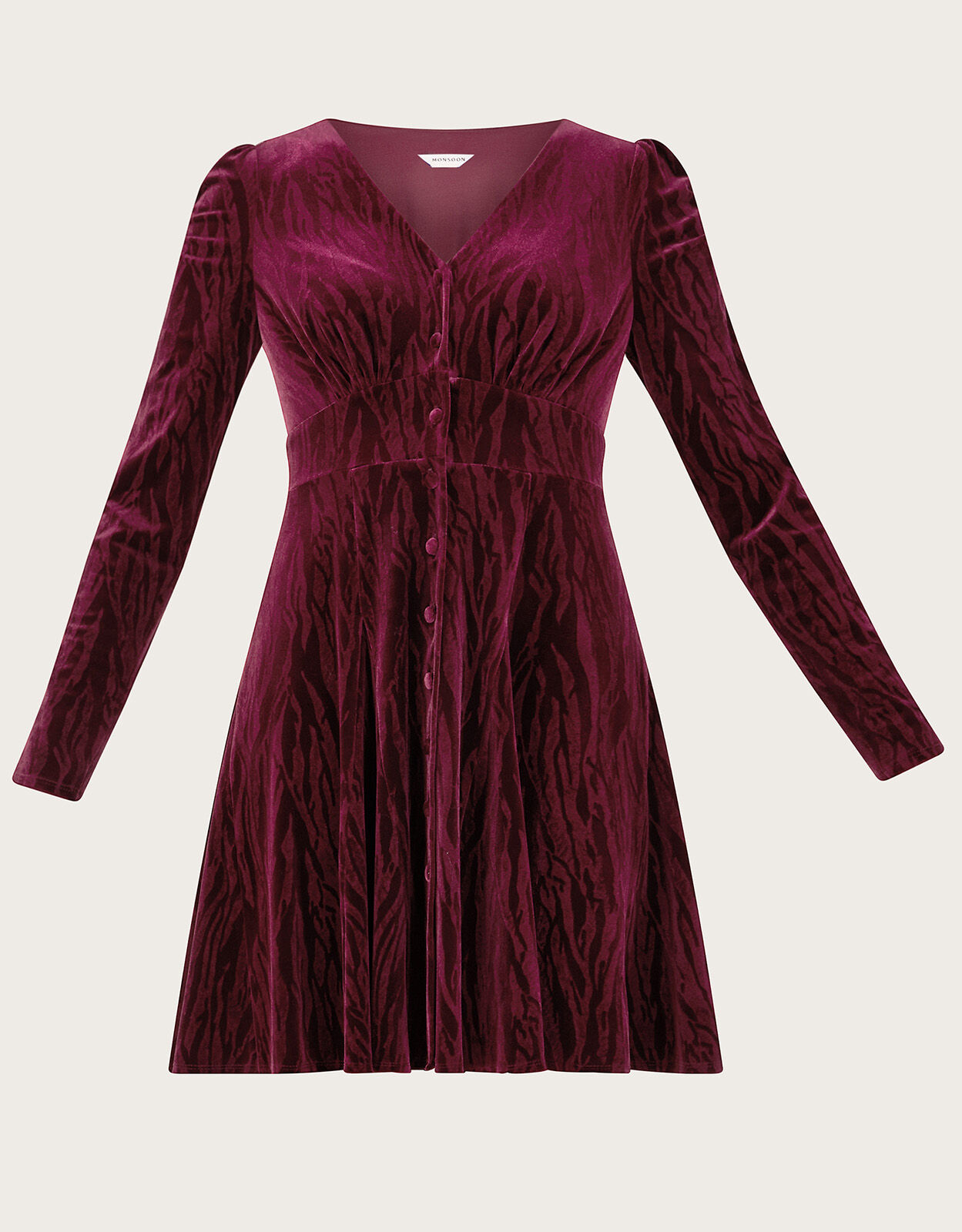 Monsoon deals burgundy dress