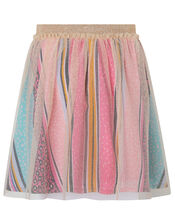 Lily Shimmer Tutu Skirt with Printed Lining, Pink (PINK), large