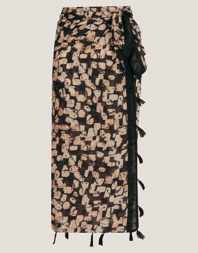Alwena Abstract Print Sarong, , large