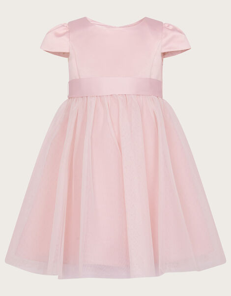 Baby Tulle Bridesmaid Dress Pink, Pink (PINK), large